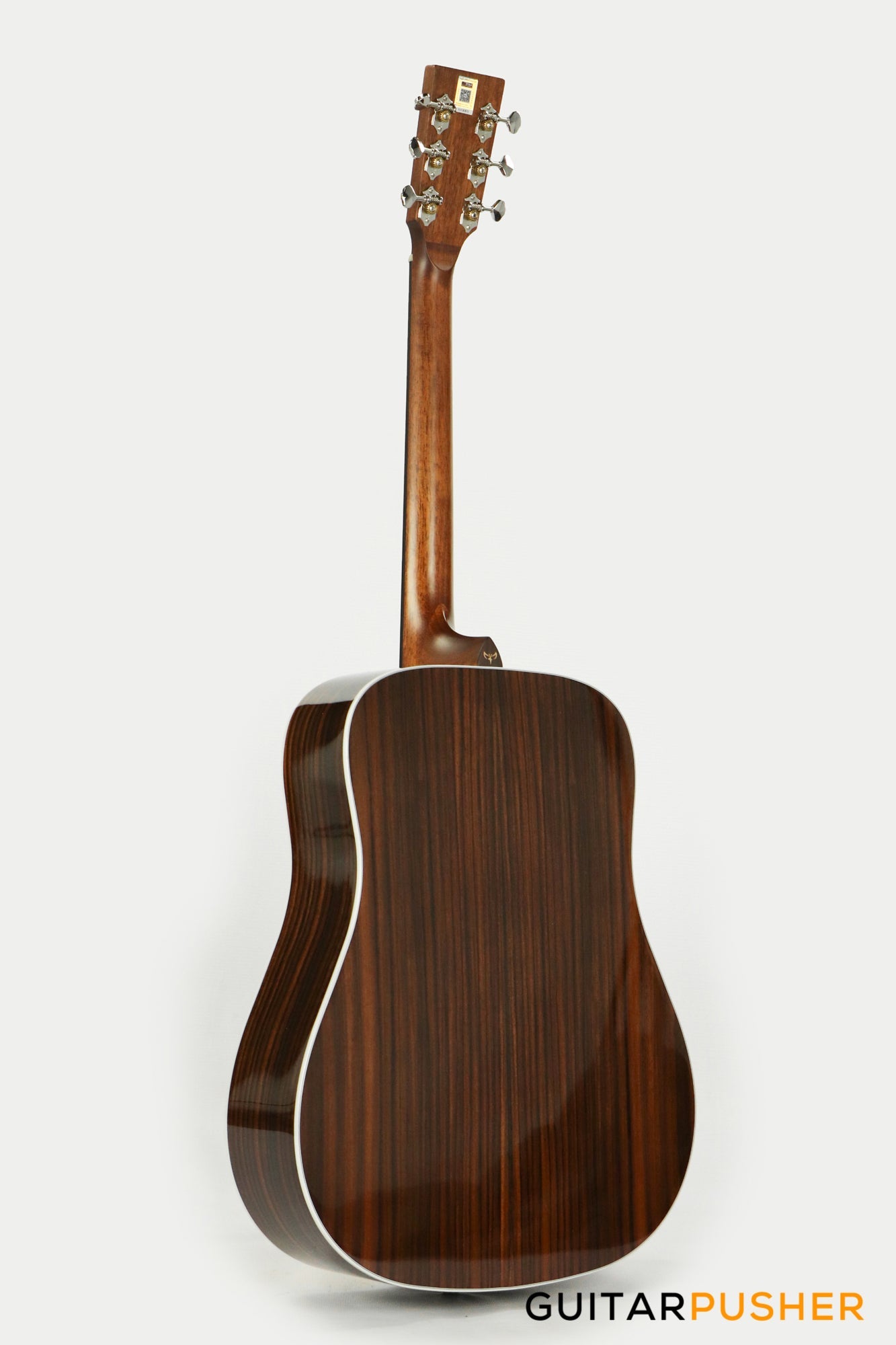 Tyma TD-12E Solid Sitka Spruce Top Rosewood Dreadnought Acoustic-Electric Guitar w/ Fishman INK-300 Pickup System