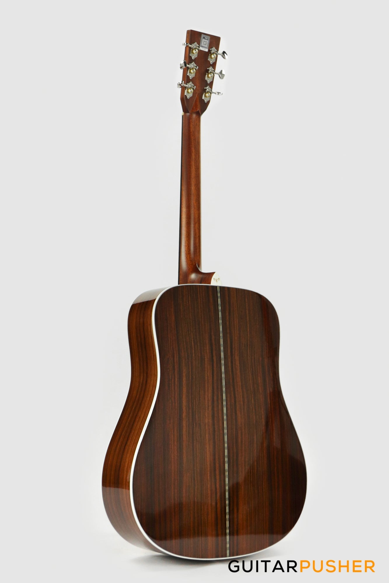 Tyma TD-28E All-Solid Wood Sitka Spruce Top Indian Rosewood Dreadnought Acoustic-Electric Guitar with Fishman Ellipse Matrix Blend Dual Pickups