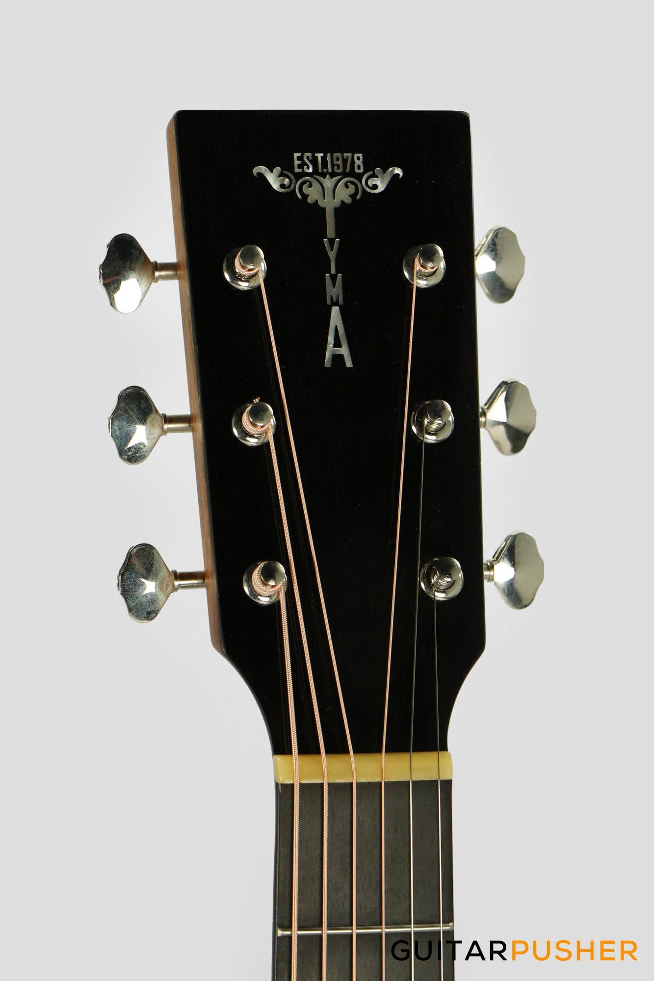 Tyma TG-15E All-Solid Sitka Spruce Top Grand Auditorium Acoustic-Electric Guitar w/ hard case