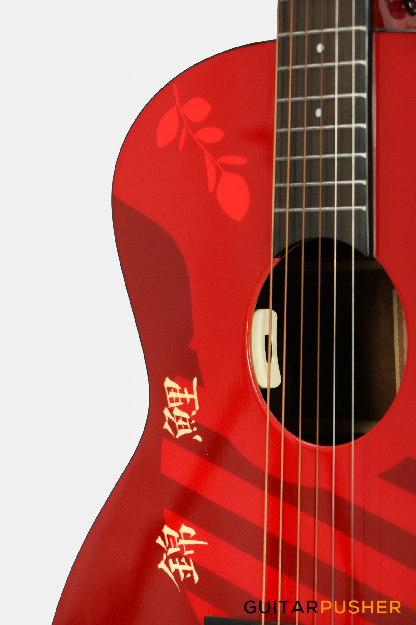Tyma V-3 Koi Solid Top Auditorium Acoustic Guitar