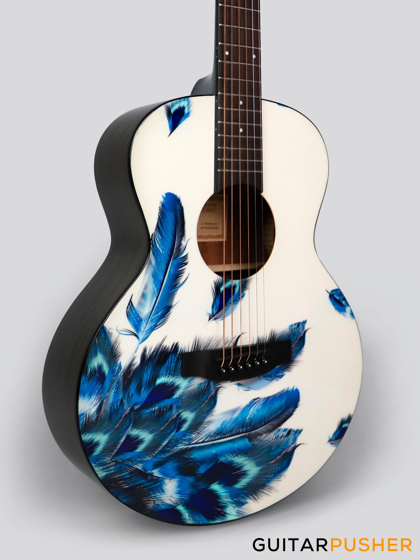 Tyma V-3 Plume Solid Top GS Mini 36 Acoustic Guitar