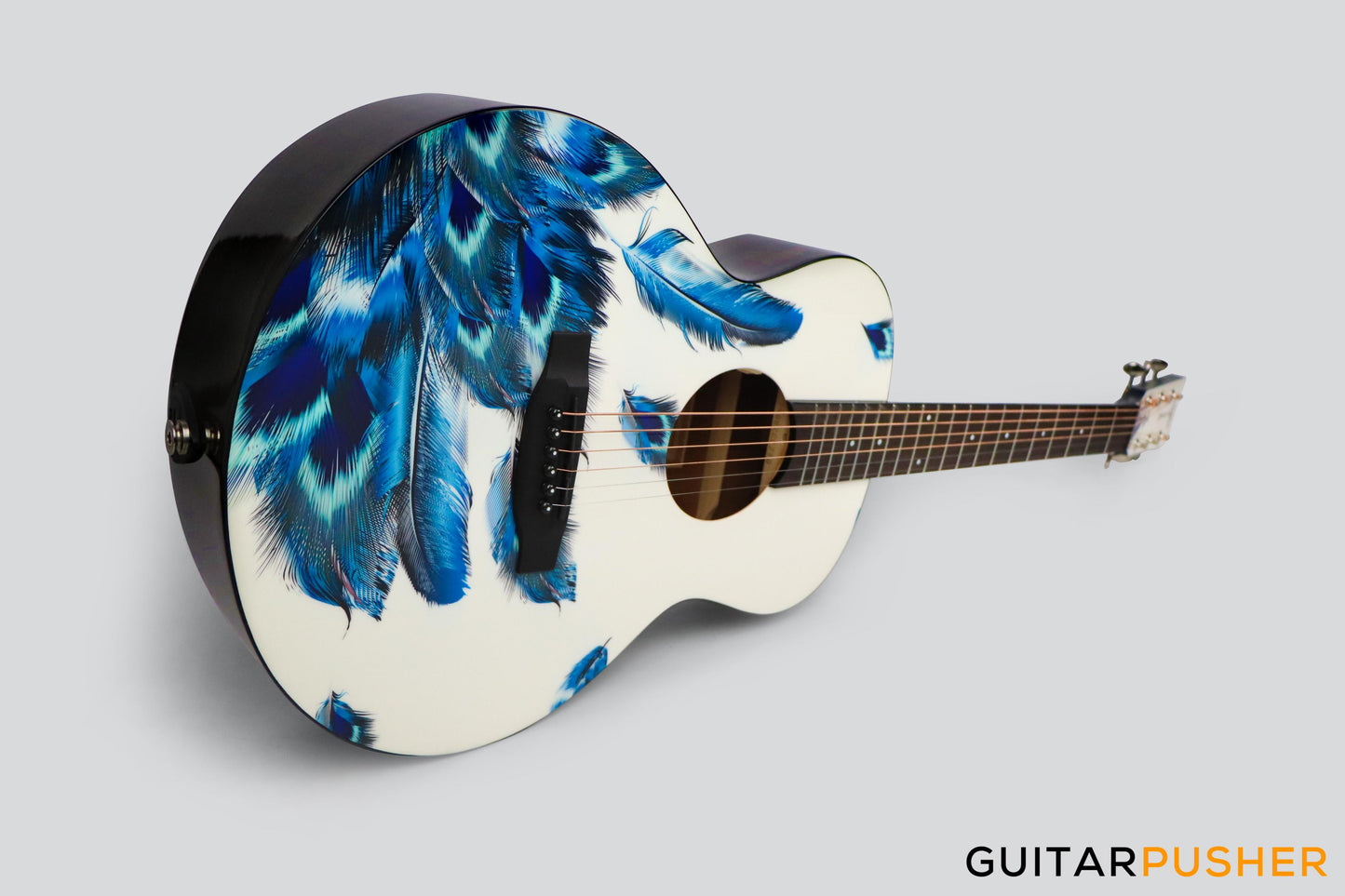 Tyma V-3 Plume Solid Top GS Mini 36 Acoustic Guitar