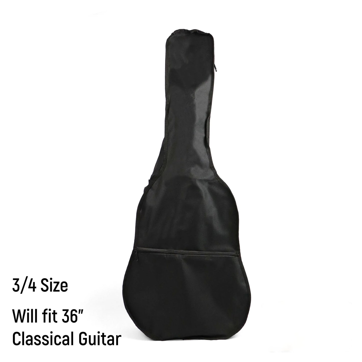 Trevino Classical Guitar Case for 1/2 and and 3/4 Classical Guitar