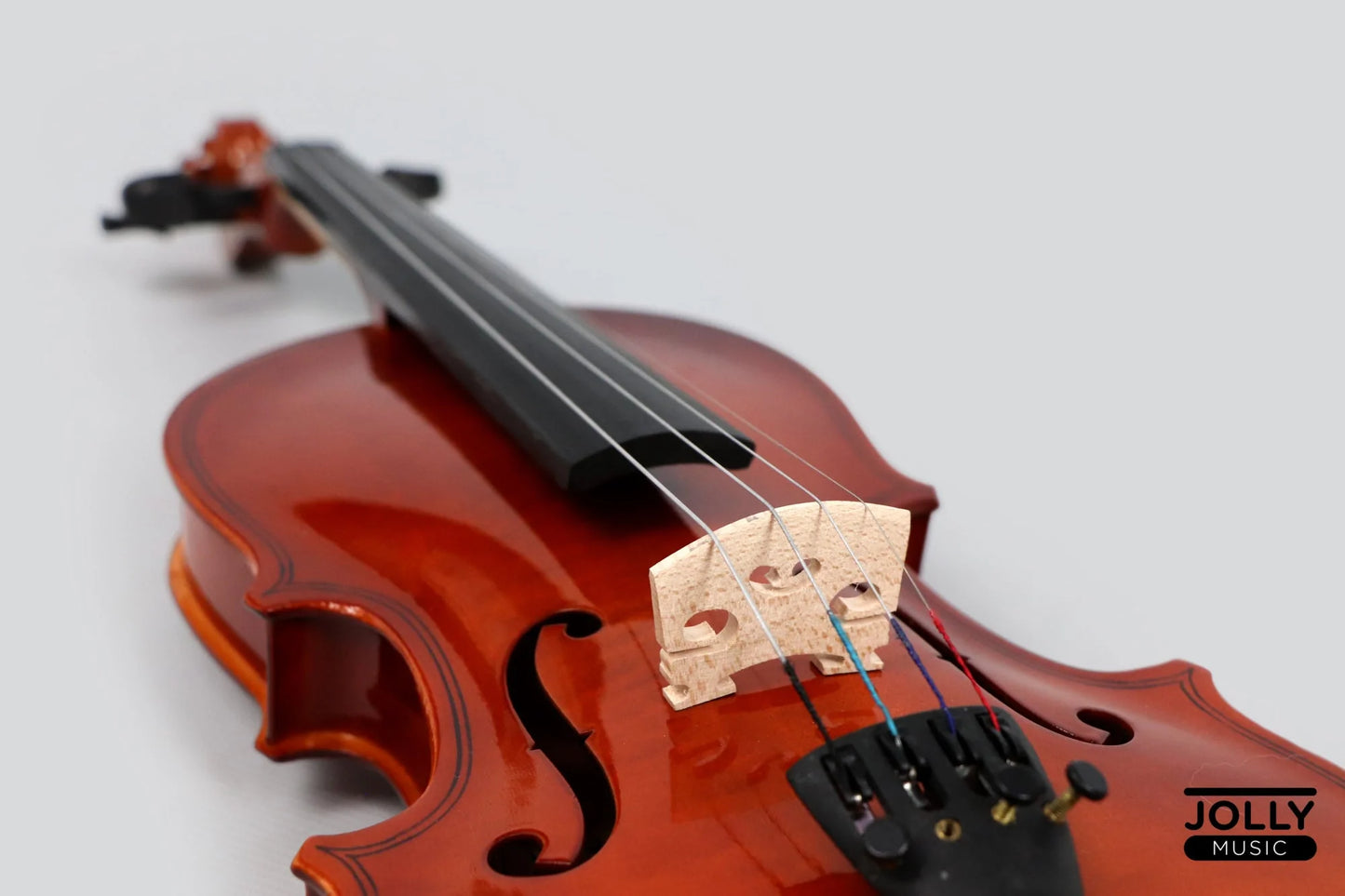 Deviser V10 Violin with case, bow and rosin (Natural) 1/2 Size