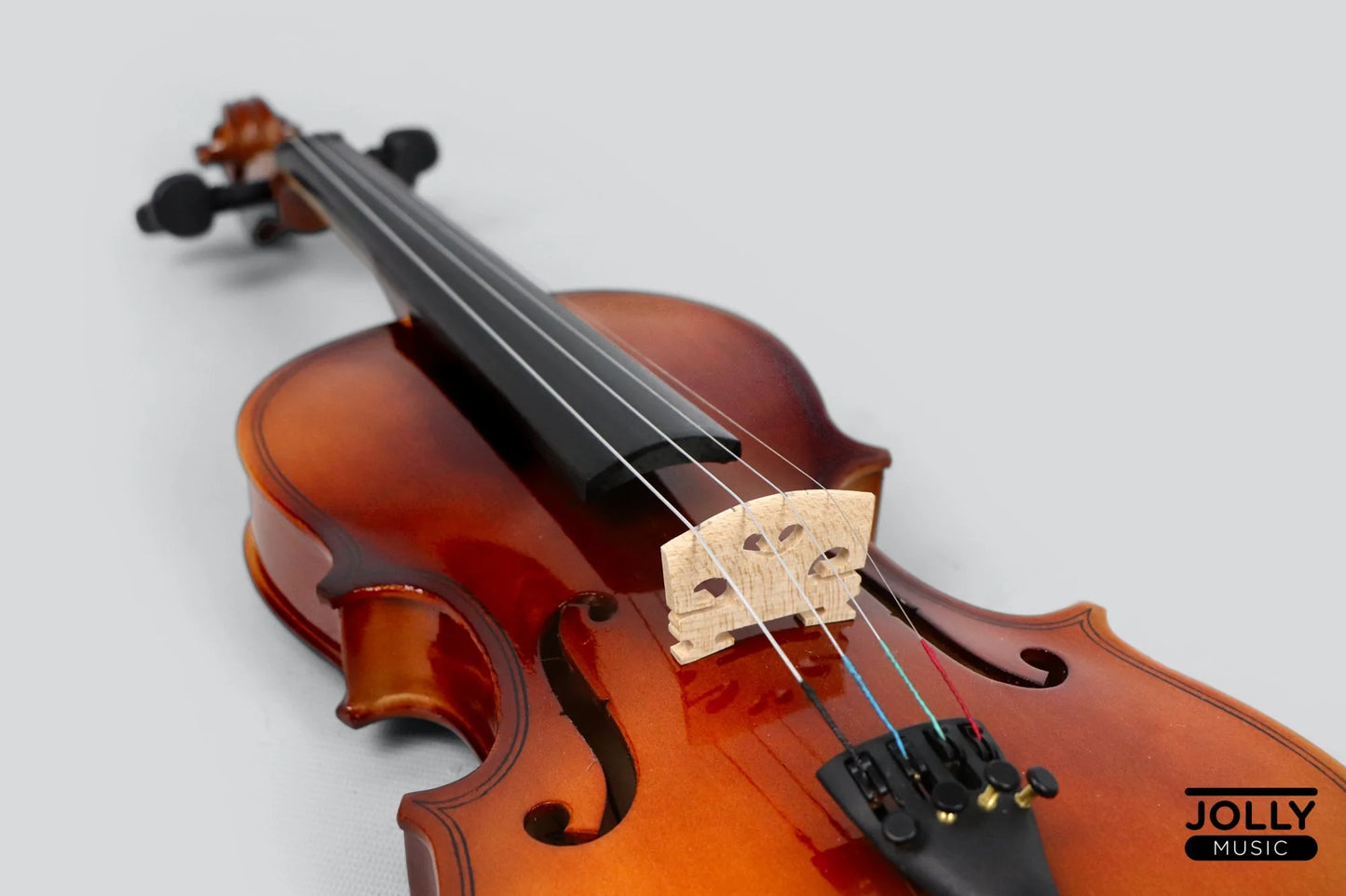 Deviser V10 Violin with case, bow and rosin (Natural) 1/2 Size