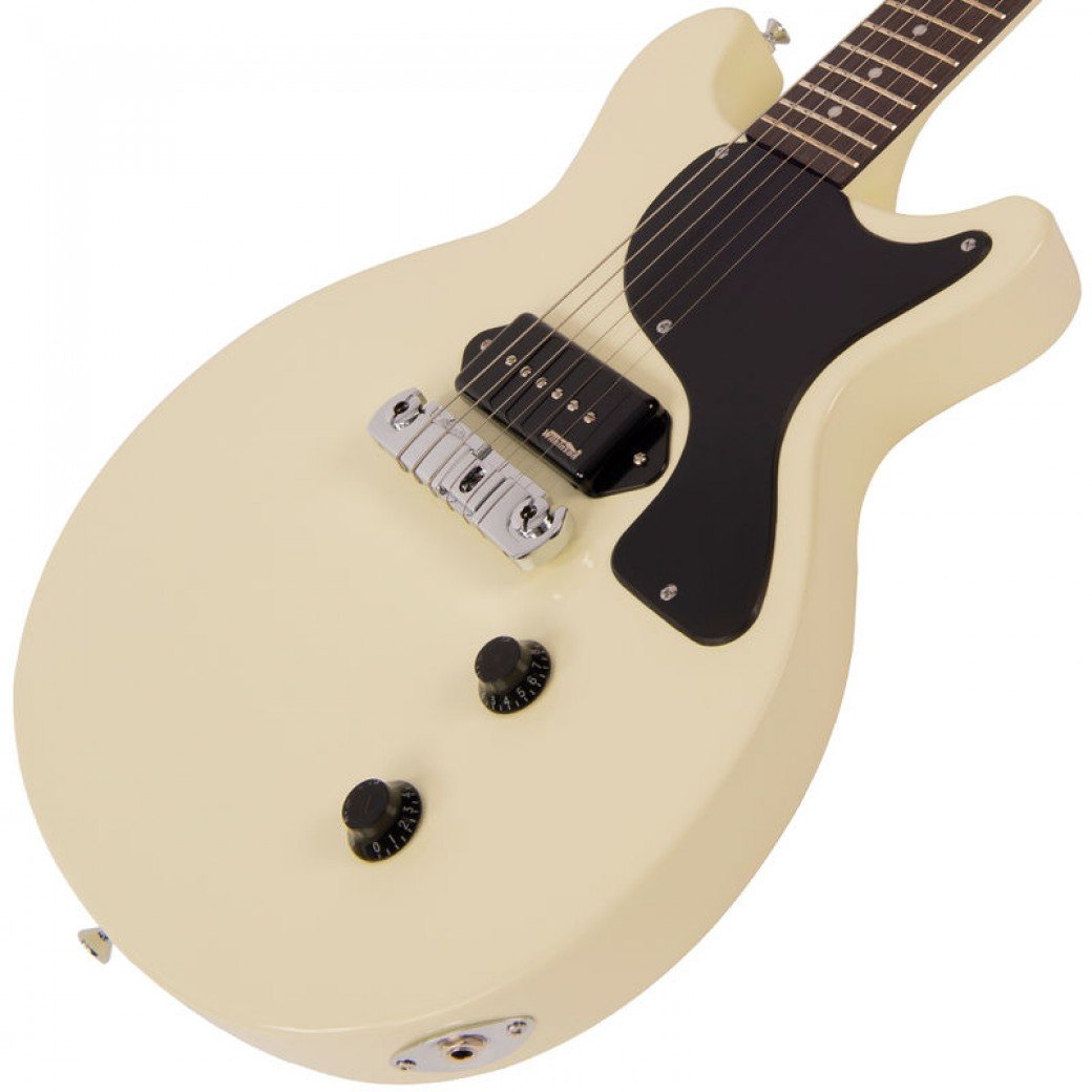 Vintage V130 Reissued Les Paul Junior Double Cut - GuitarPusher