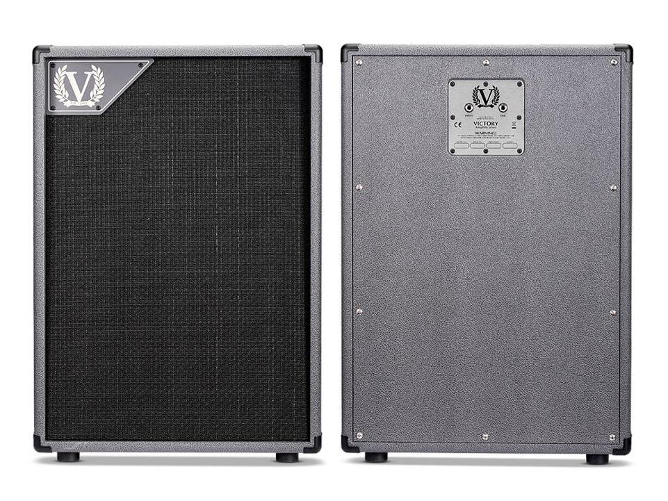 Victory Amps 2x12 16-ohms Compact Vertical Extension Speaker Cabinet w/ Celestion V30's - GuitarPusher