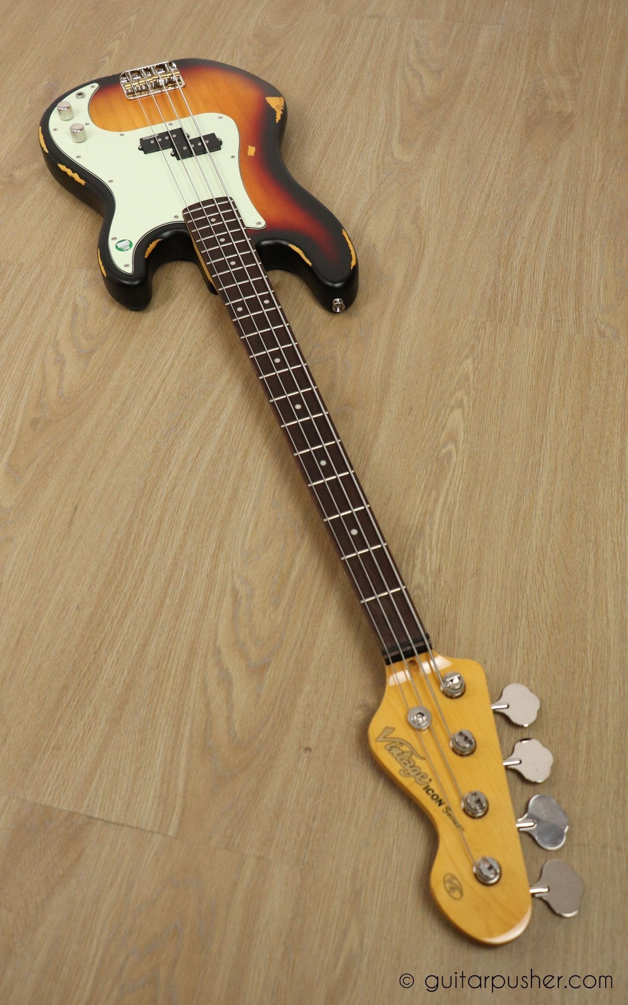 Vintage Icon V4 P Bass - GuitarPusher