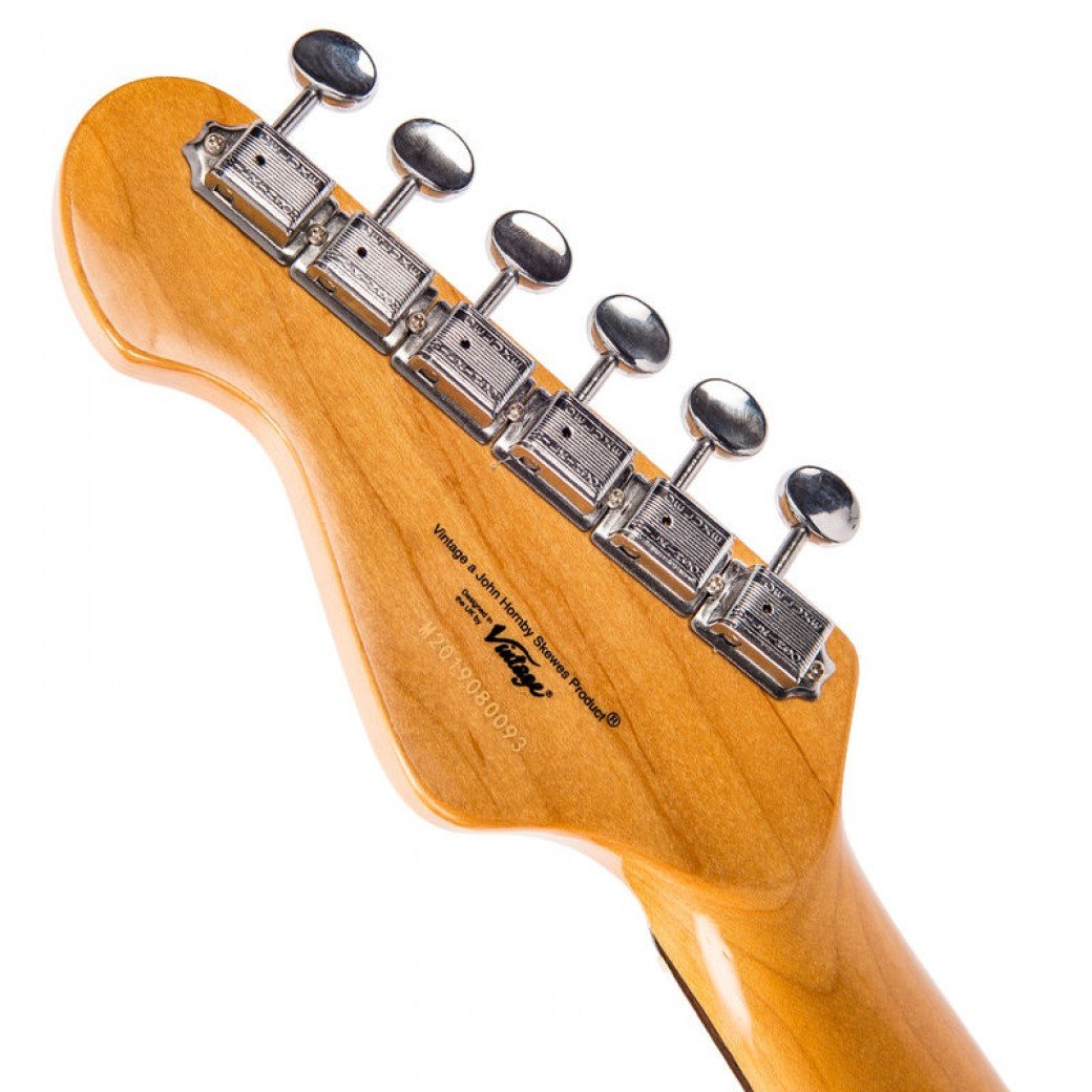 Vintage V65H Reissued Hard Tail Jazzmaster (Blonde) - GuitarPusher