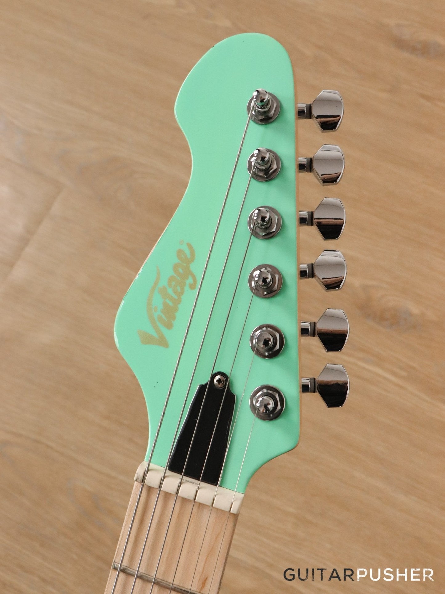 Vintage V6M24 Super Strat Electric Guitar - GuitarPusher