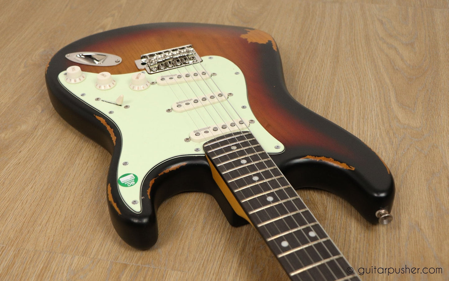 Vintage V6 Icon Strat Electric Guitar - GuitarPusher