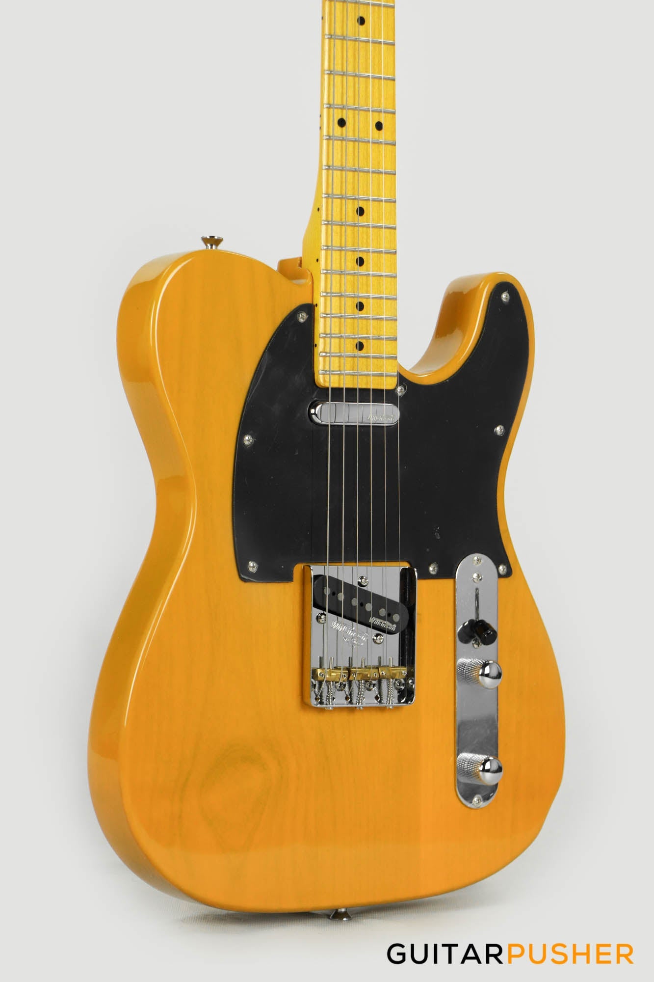 Vintage V52 T-Style Reissue Electric Guitar - Butterscotch