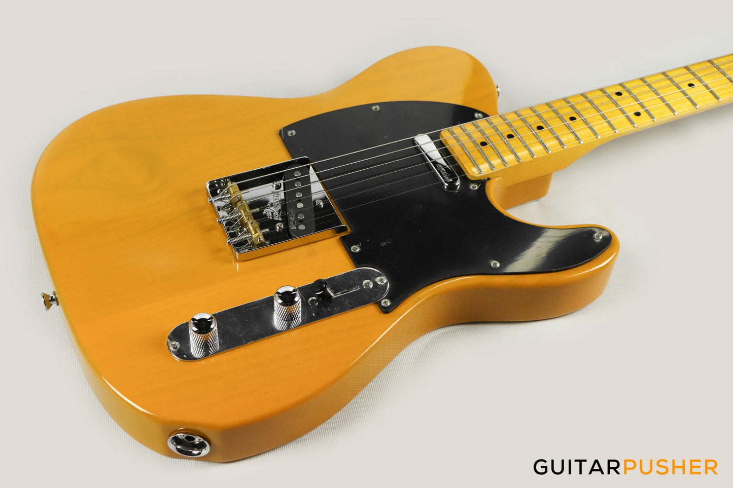 Vintage V52 T-Style Reissue Electric Guitar - Butterscotch