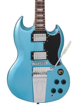 Vintage VS6 Reissued SG Electric Guitar with Vibrola - GuitarPusher