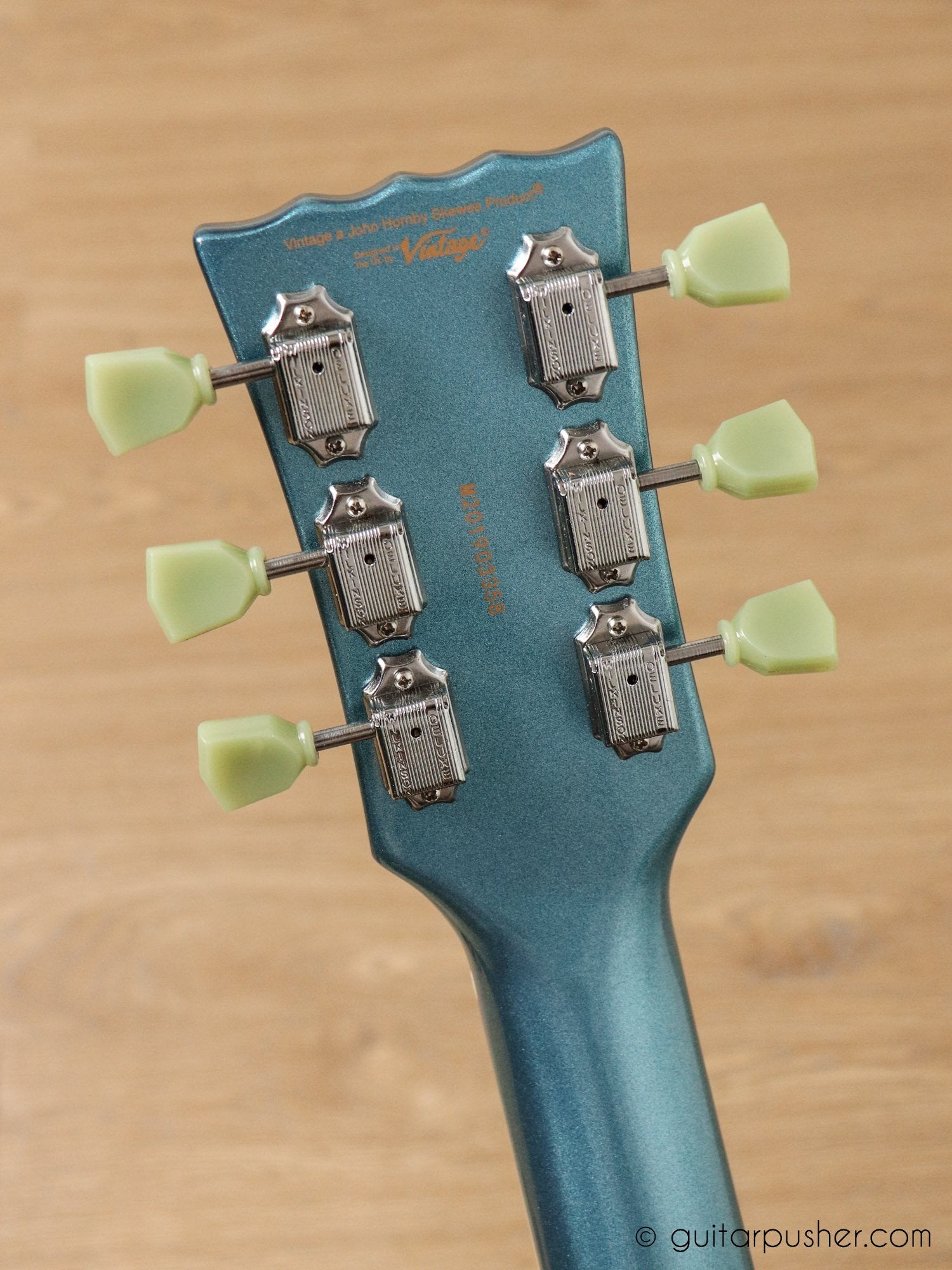 Vintage VS6 Reissued SG Electric Guitar with Vibrola - GuitarPusher