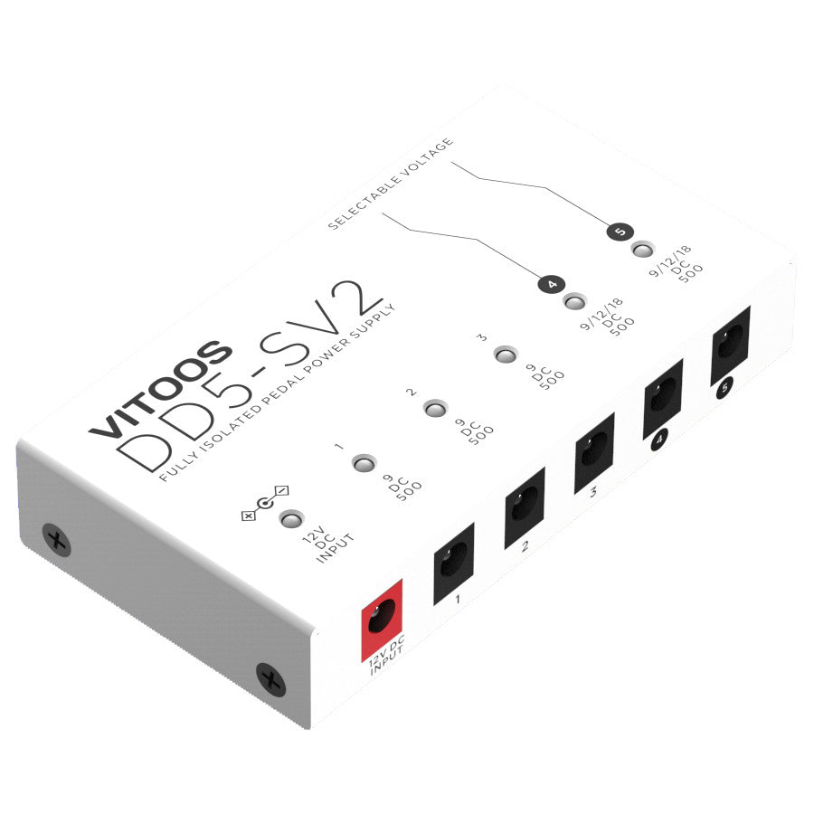 Vitoos DD5-SV2 5-Output Fully Isolated Power Supply (9-18V)