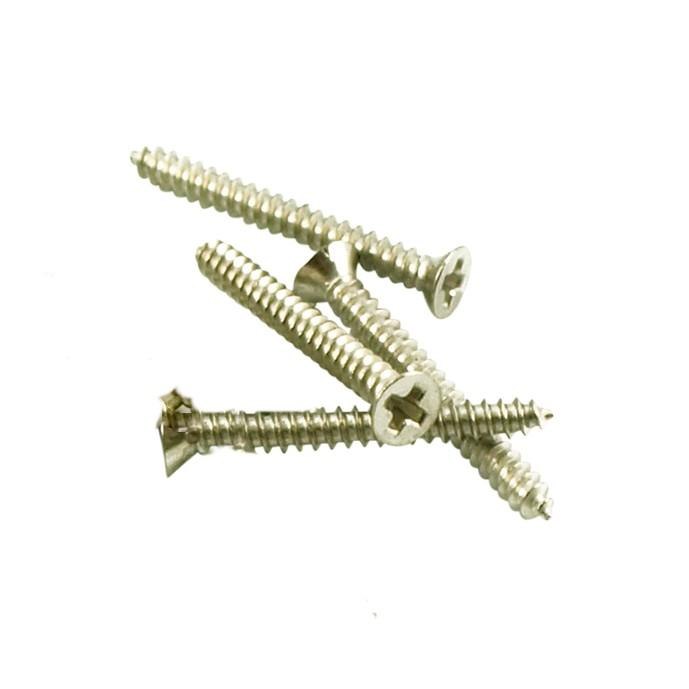 WD Humbucker Mounting Ring Screws Long #2 3/4in (4 pcs) - GuitarPusher