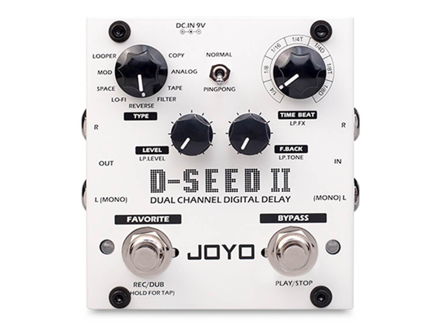 dub delay pedal Joyo D-SEED II Delay Machine Effect Pedal – Guitar Pusher Verdana