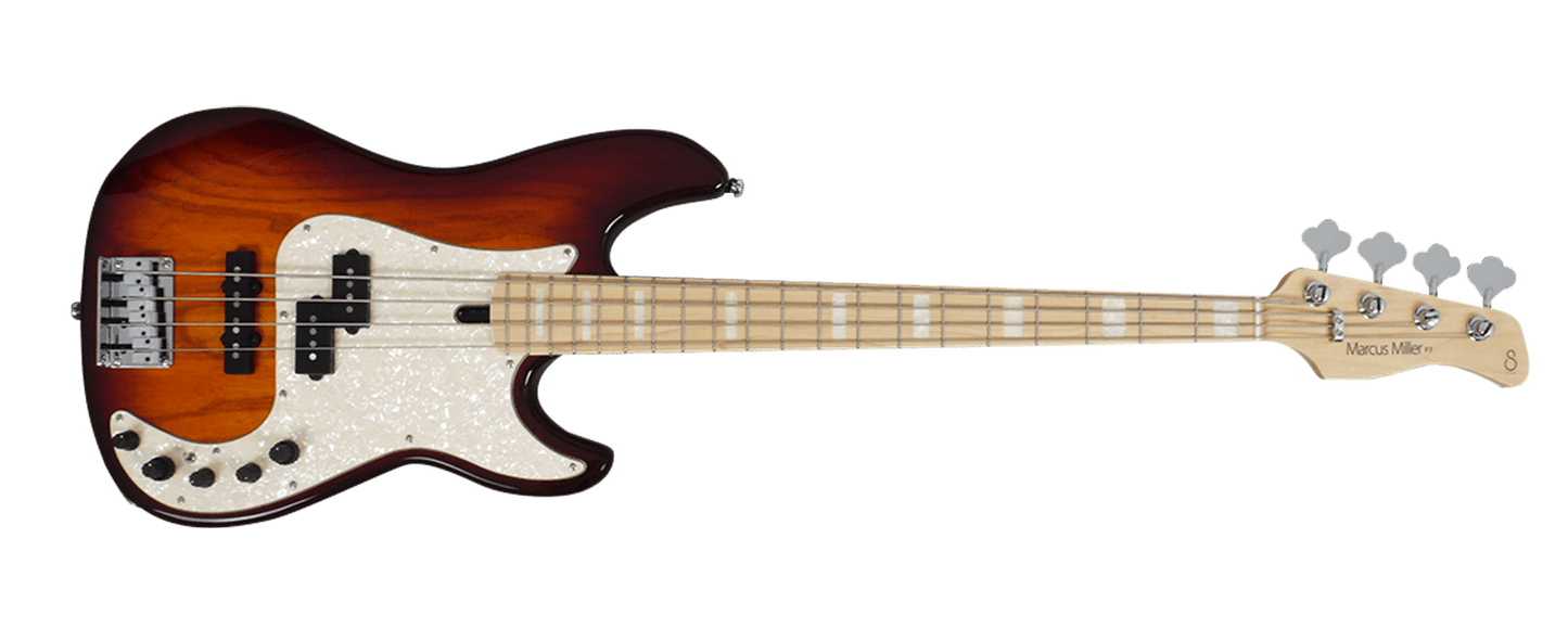 Sire P7 Swamp Ash 4-String (2nd gen) Bass Guitar with Premium Gig Bag - GuitarPusher