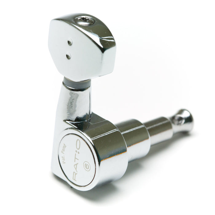 Graphtech Ratio Electric 6 In-line Contemporary Mini 2 Pin - Chrome PRN-2721-C0
