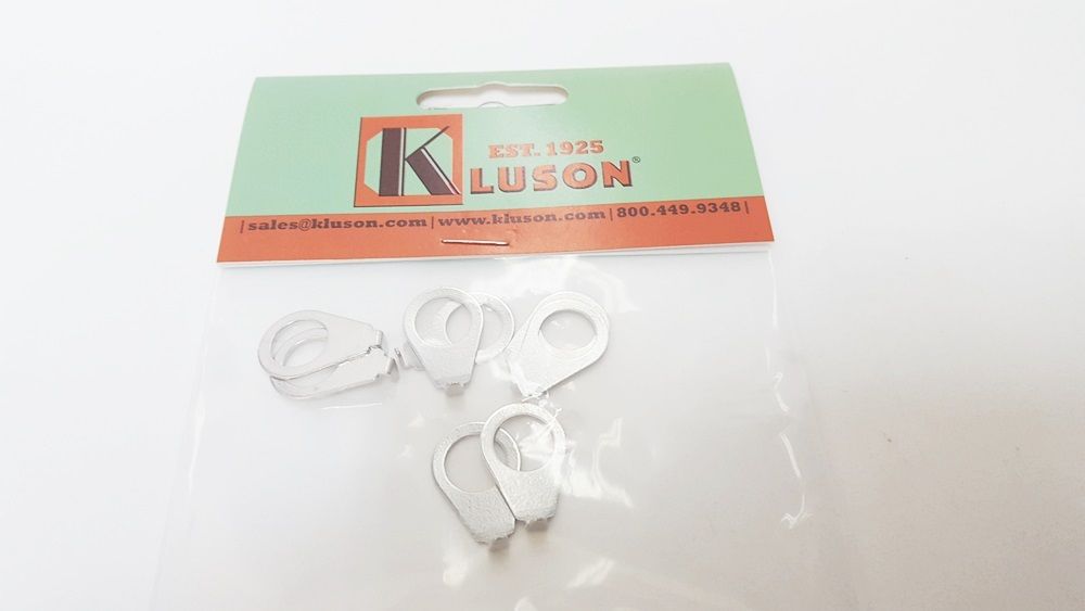 Kluson Knob Pointer 90 Degree Blunt Tip Steel Nickel