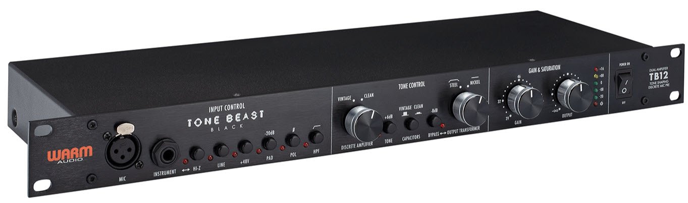 Warm Audio TB-12 "Tone Beast" Tone Shaping Mic Pre - GuitarPusher