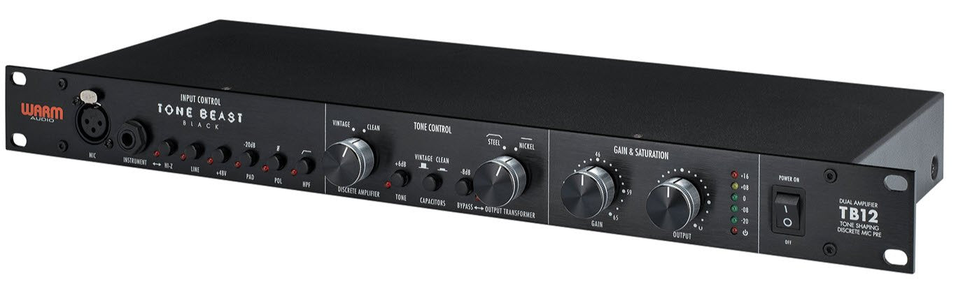 Warm Audio TB-12 "Tone Beast" Tone Shaping Mic Pre - GuitarPusher