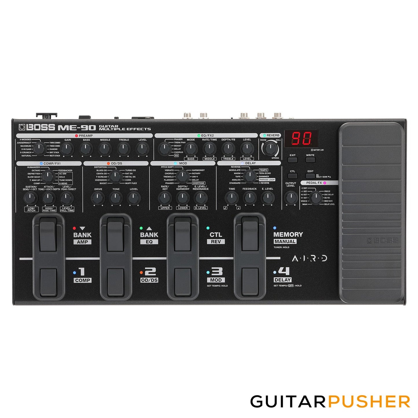 Boss ME-90 Guitar Multi-Effects Processor Pedal