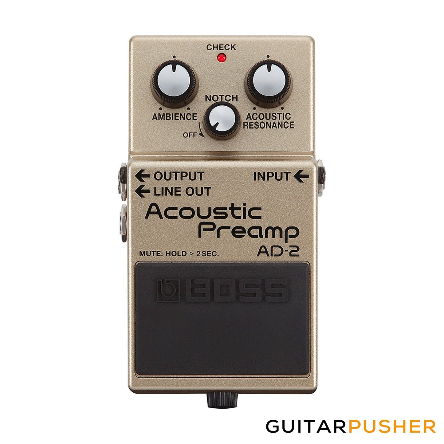 Boss AD-2 Acoustic Preamp Acoustic Guitar Effect Pedal