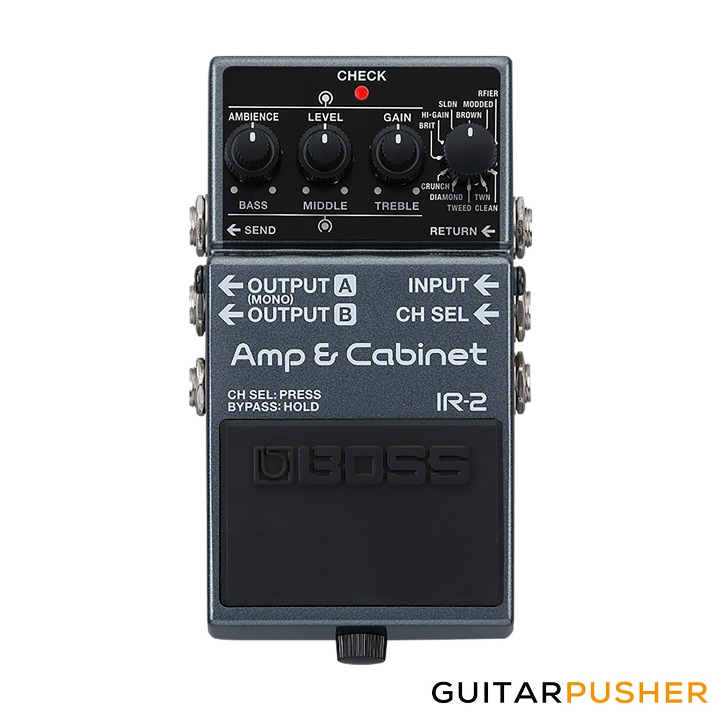 Boss IR-2 Amp & Cabinet Simulator w/ IR Loader Guitar Effect Pedal