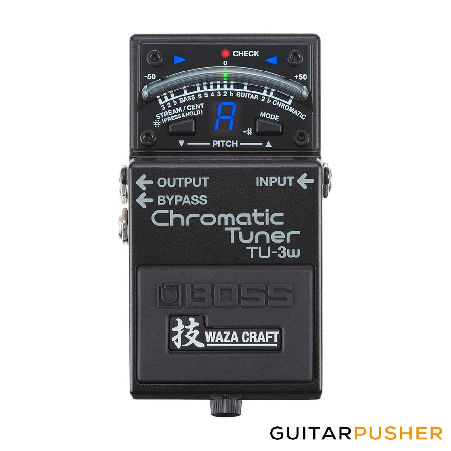 Boss TU-3W Waza Craft Chromatic Tuner Guitar Effect Pedal