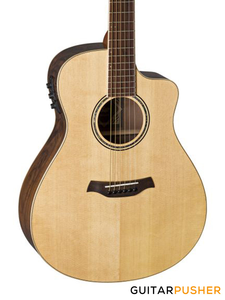 Baton Rouge X35S/FCE Solid Spruce Top Folk Cutaway Acoustic-Electric Guitar