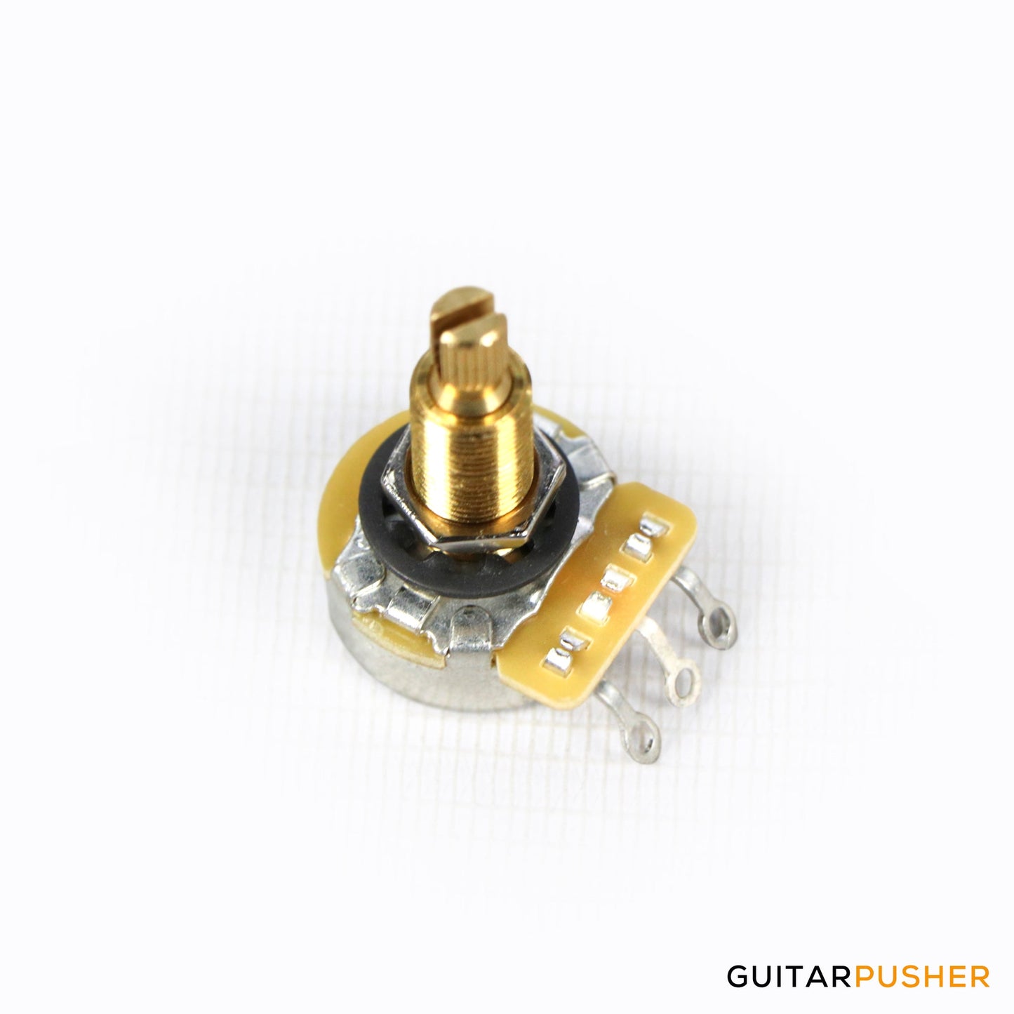 CTS 300k Long Length Slot & Knurled Shaft, Linear Taper Potentiometer