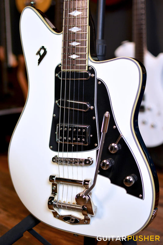 Duesenberg Guitars Paloma Electric Guitar (White) w/ Padded Gigbag