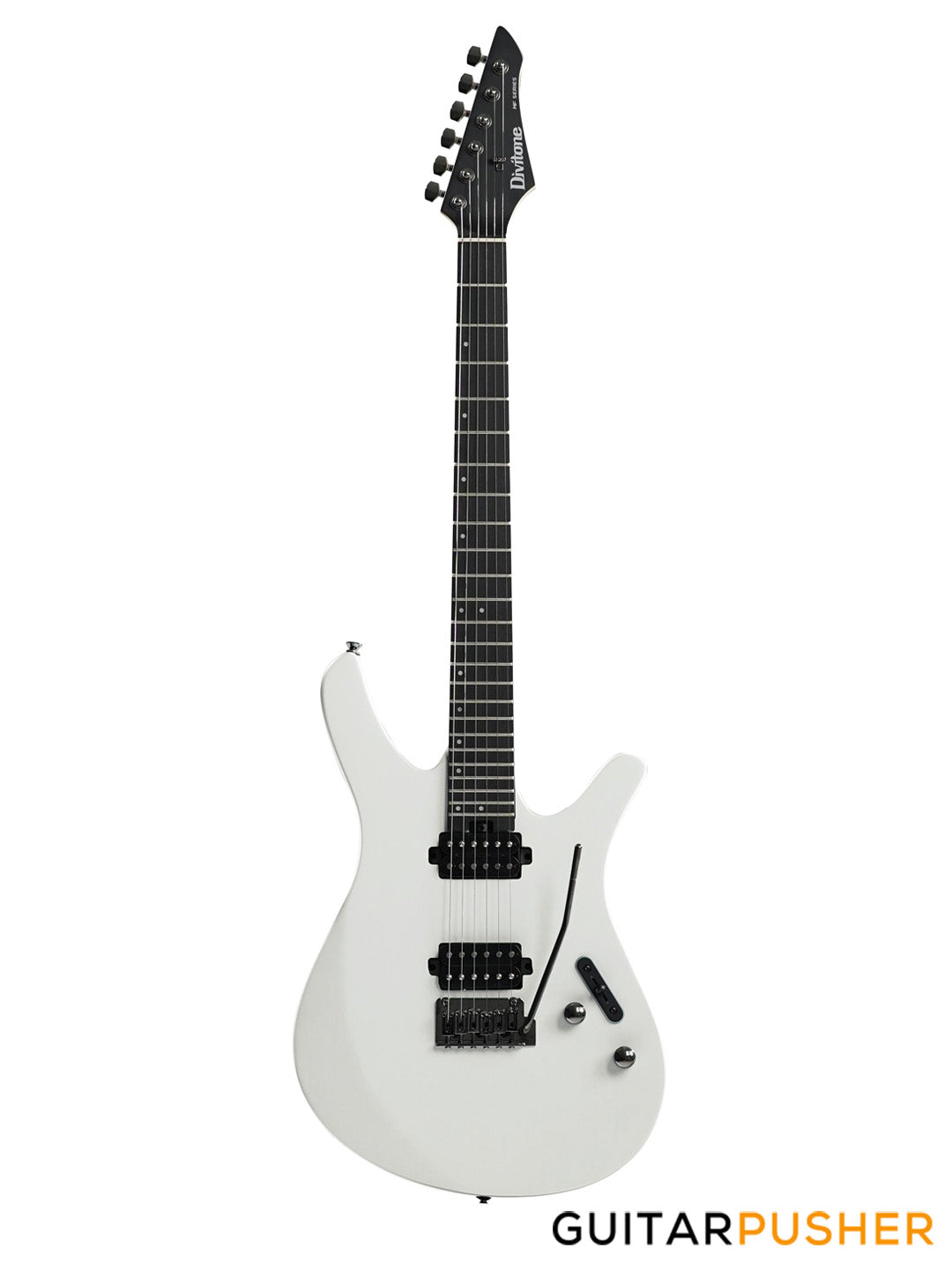 Divitone MF Studio DSG-10WH Smart Electric Guitar w/ Onboard Multi Effects - White