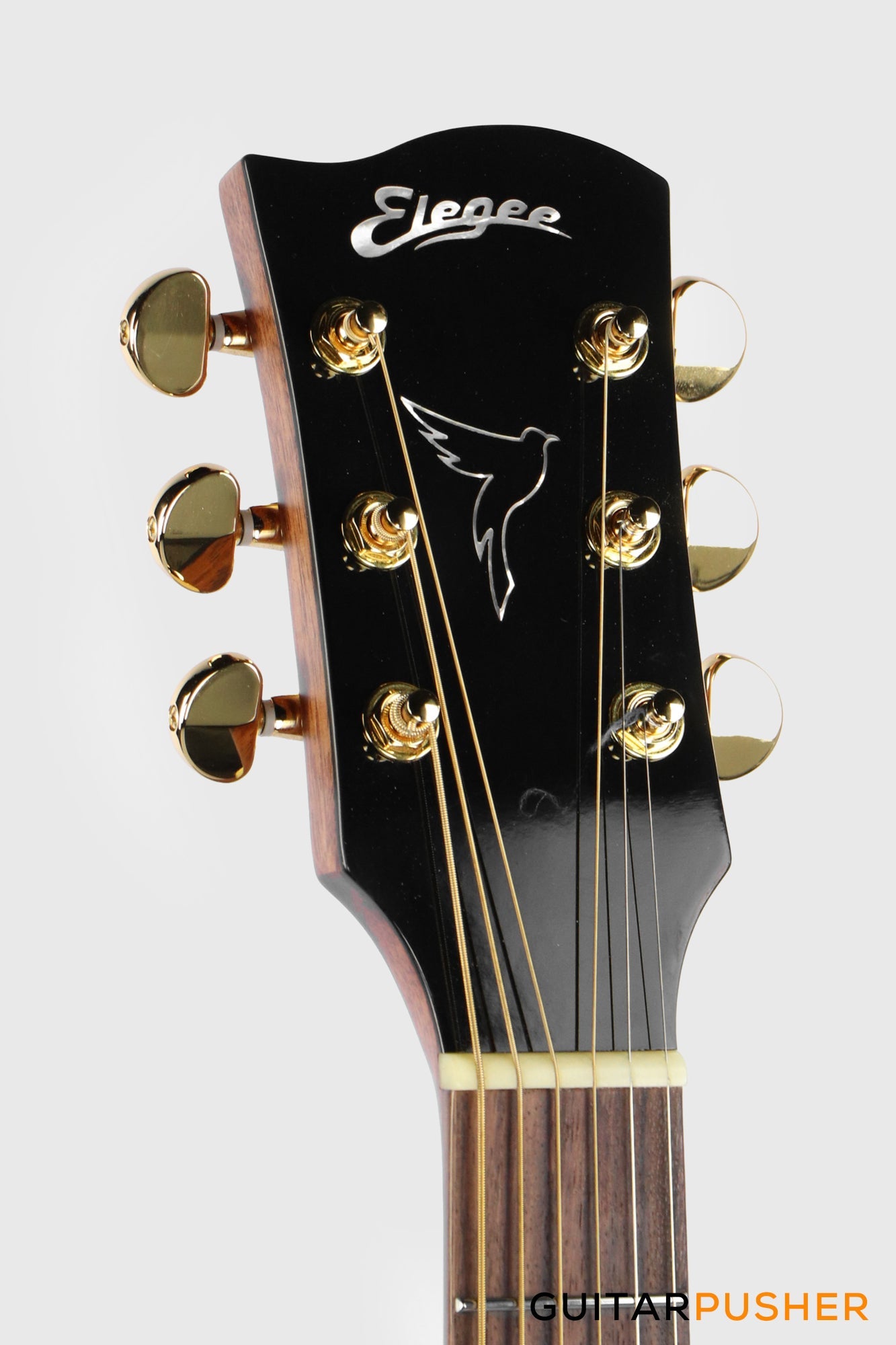 Elegee Adarna Solid Sitka Spruce Top Grand Auditorium Acoustic-Electric Guitar with Dual Pickup System - Sunburst