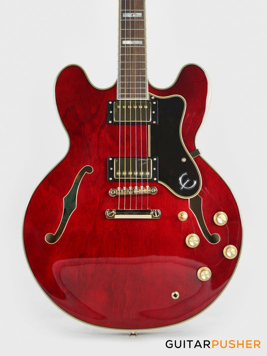 Epiphone Sheraton ii PRO Semi Hollow Electric Guitar - Wine Red