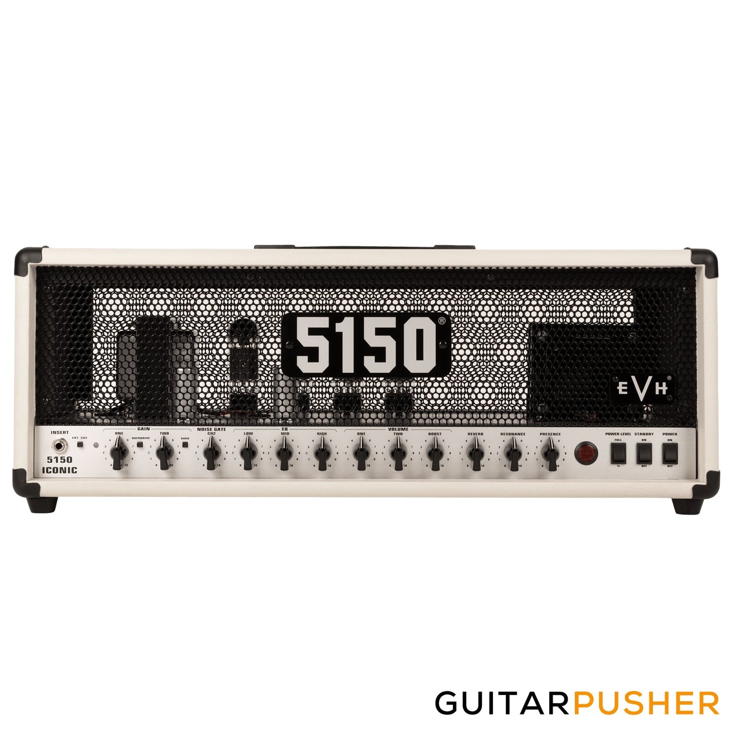 EVH 5150 Iconic Series 80-Watt Amplifier Head, Ivory, 230V EUR (2257406410)