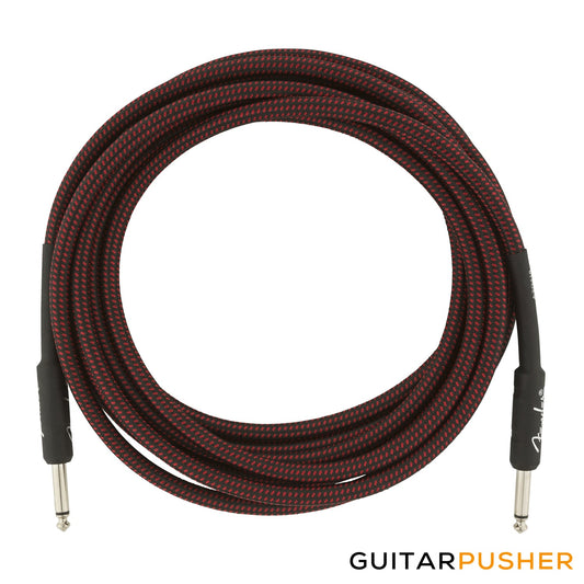 Fender Professional Tweed Guitar Cable Straight to Straight - Red