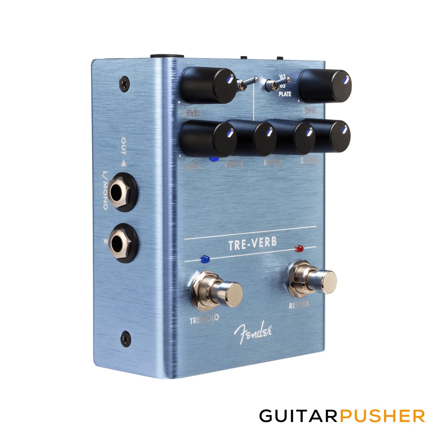Fender Tre-Verb Digital Reverb/Tremolo Effect Pedal 023-4541-000
