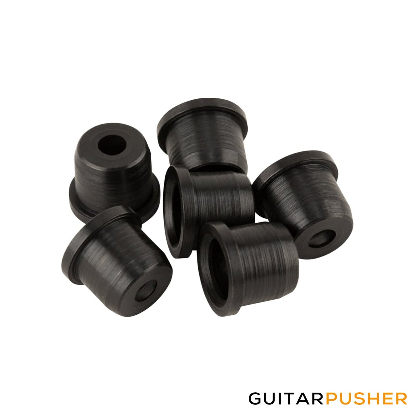 Fender Modern Style String Ferrules for Tele - Set of 6 (Black) 003-6823-049