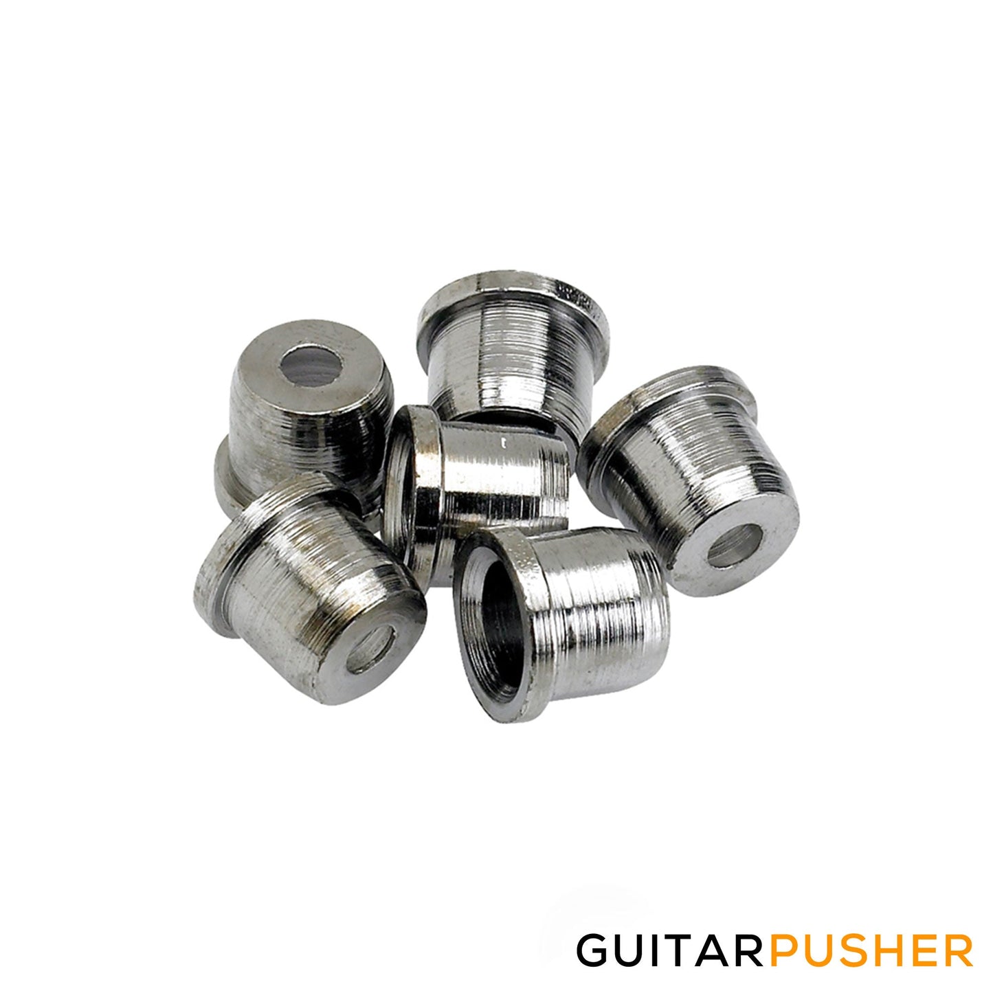 Fender Modern Style String Ferrules for Tele - Set of 6 (Chrome) 099-4917-000