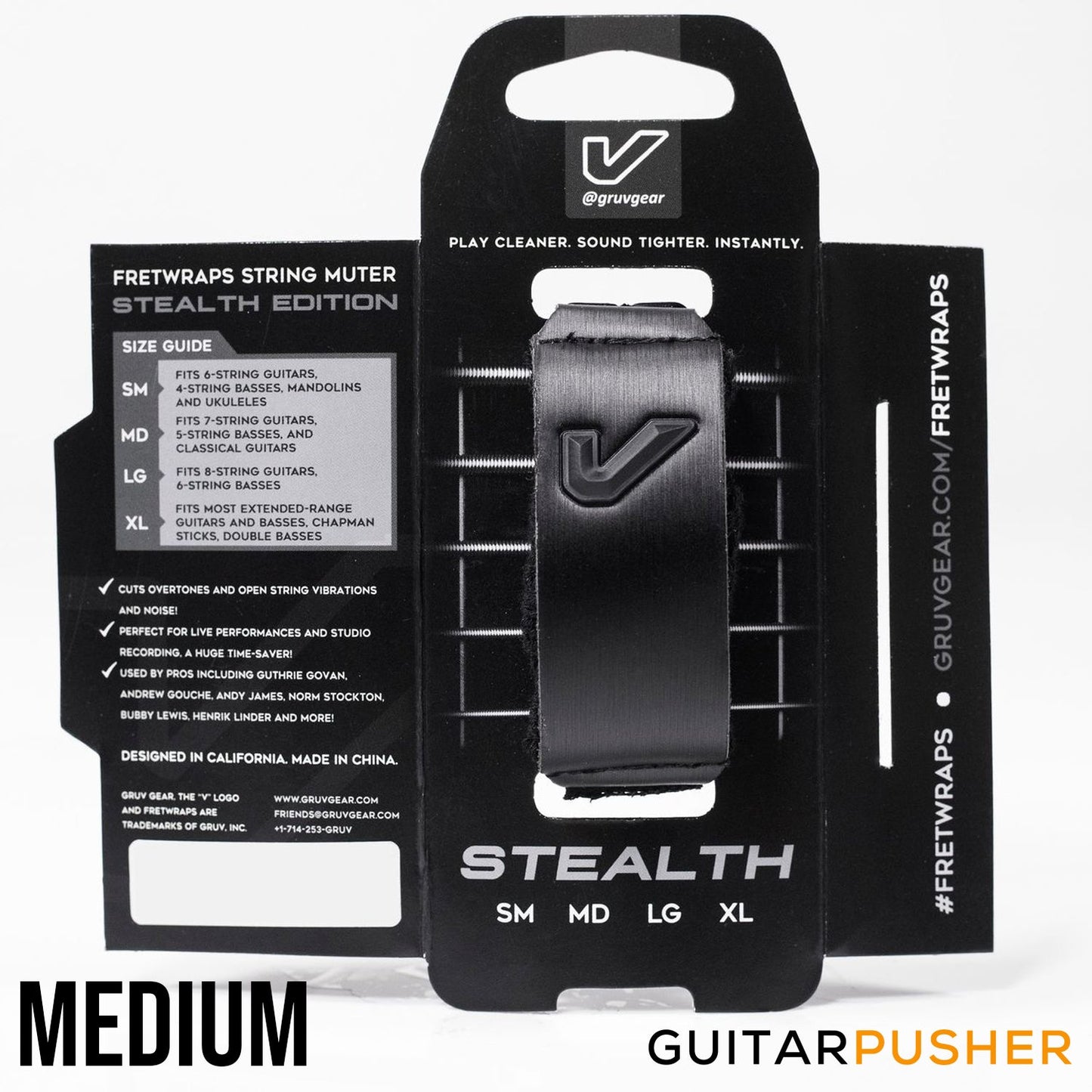 Gruv Gear FretWraps Stealth Edition (1-Pack)