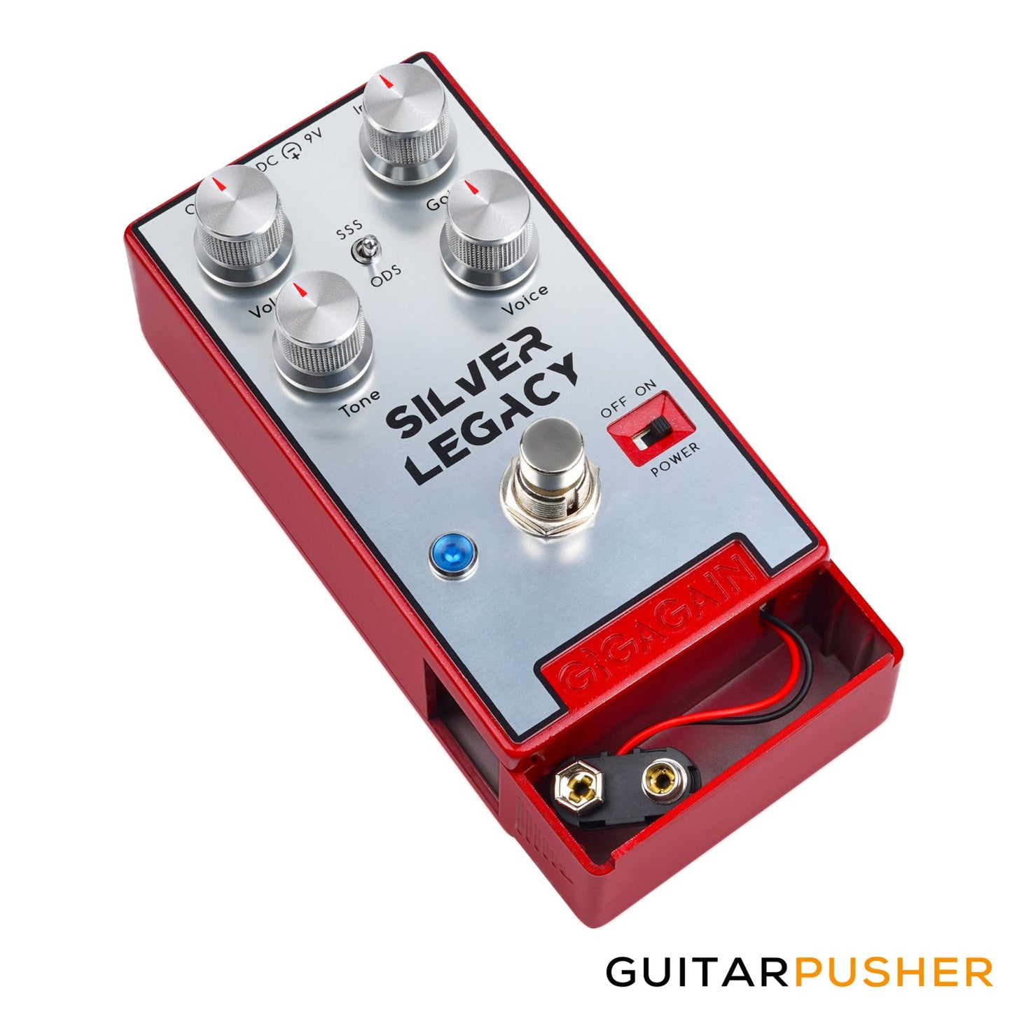 GIGAGAIN GP-06 Silver Legacy Overdrive Pedal