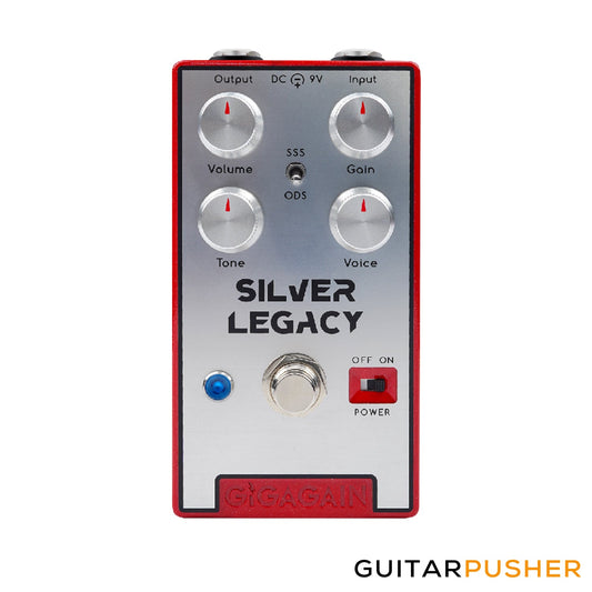 GIGAGAIN GP-06 Silver Legacy Overdrive Pedal
