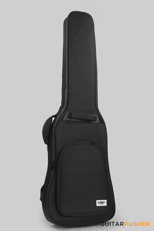 G-Craft LUX ELITE 25mm Padded Gig Bag for Electric Guitar - Black