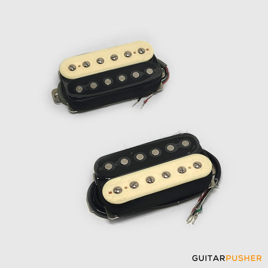 Godwound Ancient 59 Vintage Guitar Humbucker Pickup Set - 50mm Standard Spacing (Open Zebra)