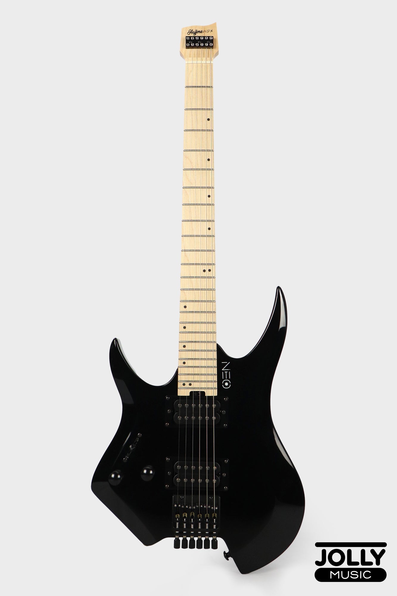 Hajime Neo HT-2 Headless Guitar - LEFT HAND Black