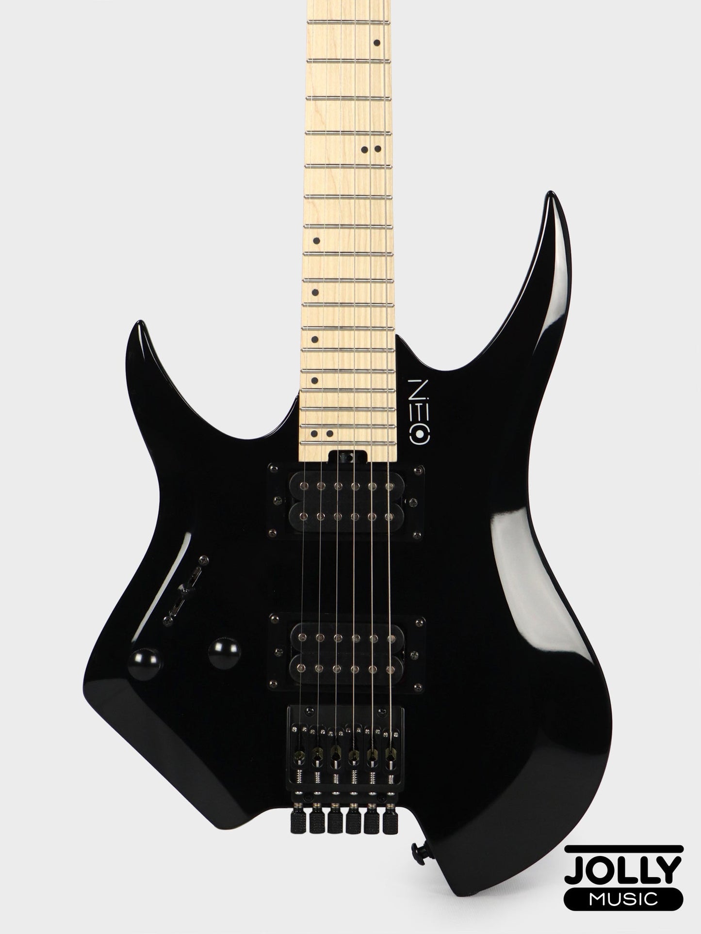 Hajime Neo HT-2 Headless Guitar - LEFT HAND Black