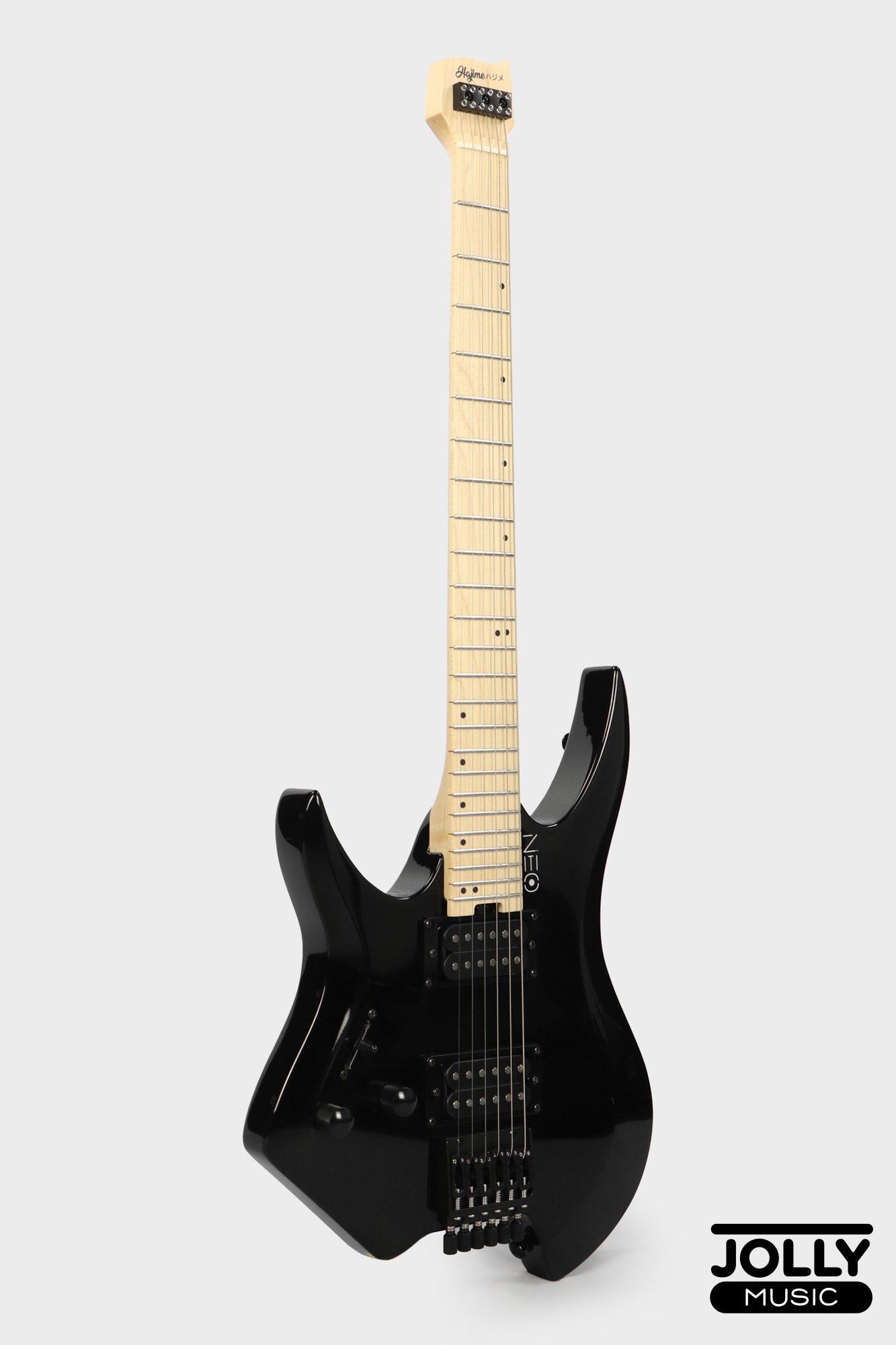 Hajime Neo HT-2 Headless Guitar - LEFT HAND Black